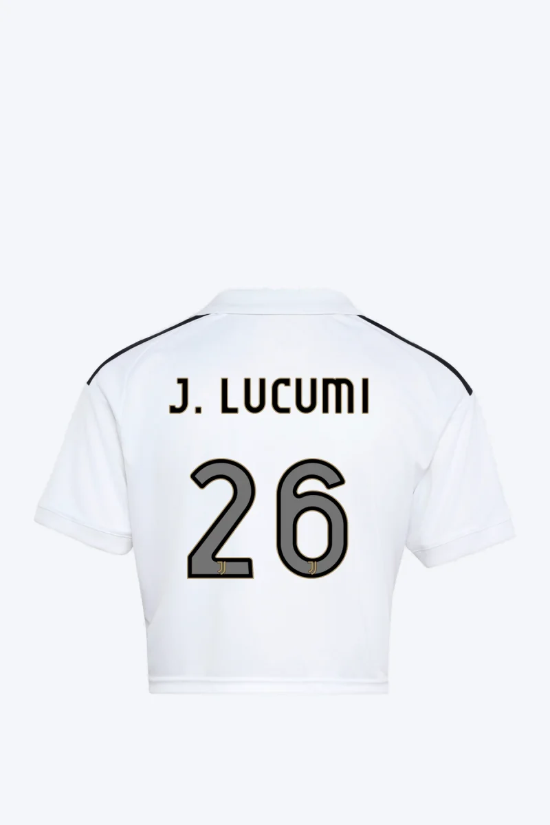 J. Lucumi 26 Voetbalshirt - Juventus 26/27 Thuis Cropped