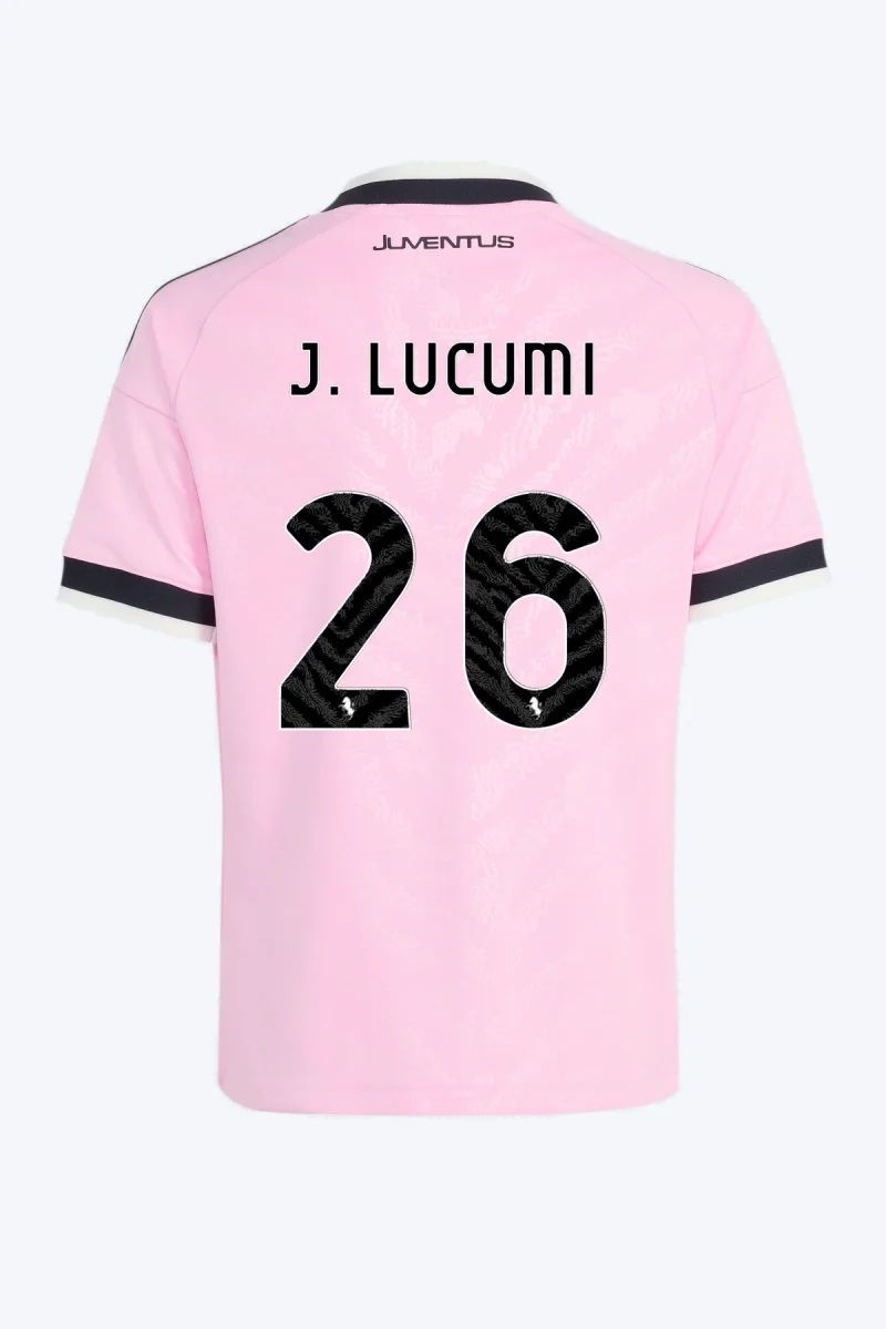 J. Lucumi 26 Voetbalshirt - Juventus 26/27 Uit Kids