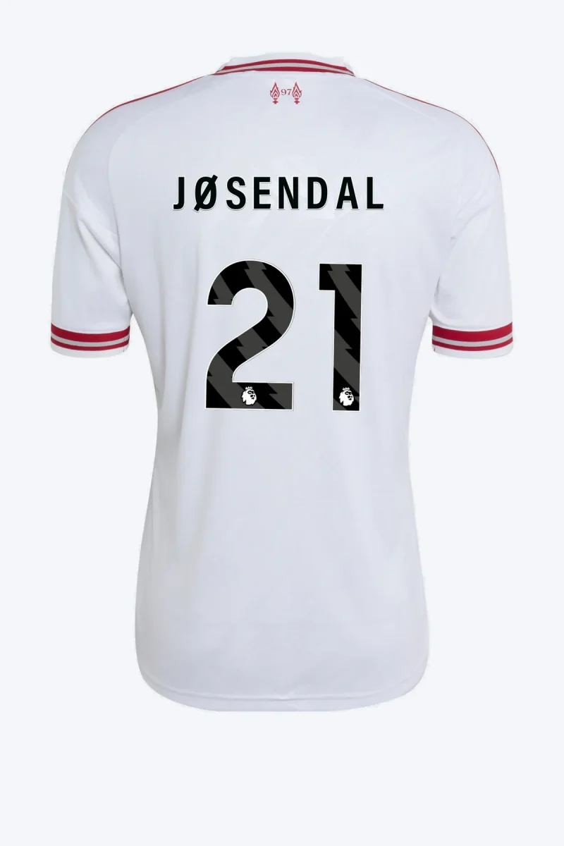Jøsendal 21 Voetbalshirt - Liverpool FC 26/27 Uit
