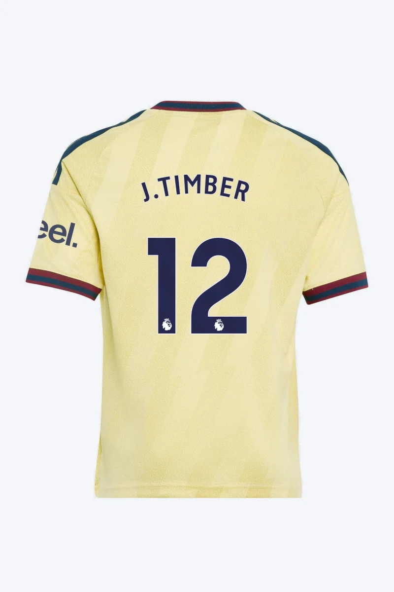 J. Timber 12 Voetbalshirt - Arsenal FC 26/27 Derde Kids