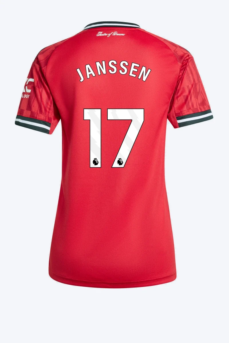 Janssen 17 Voetbalshirt - Manchester United 25/26 Thuis