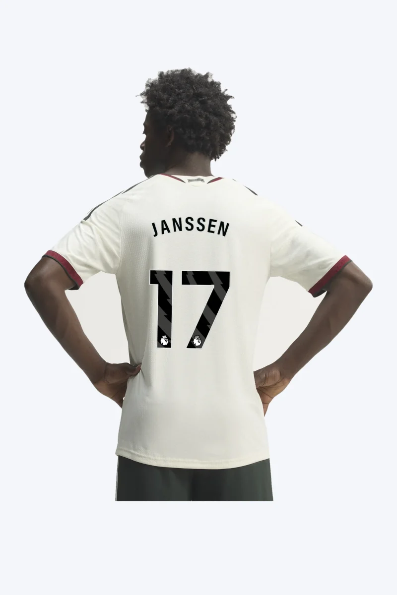 Janssen 17 Voetbalshirt - Manchester United 26/27 Derde Authentic