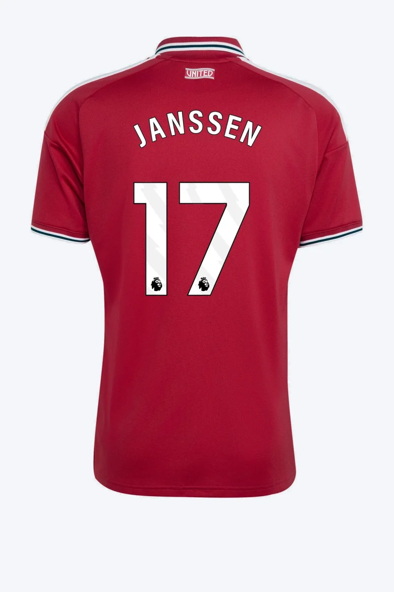 Janssen 17 Voetbalshirt - Manchester United 26/27 Thuis