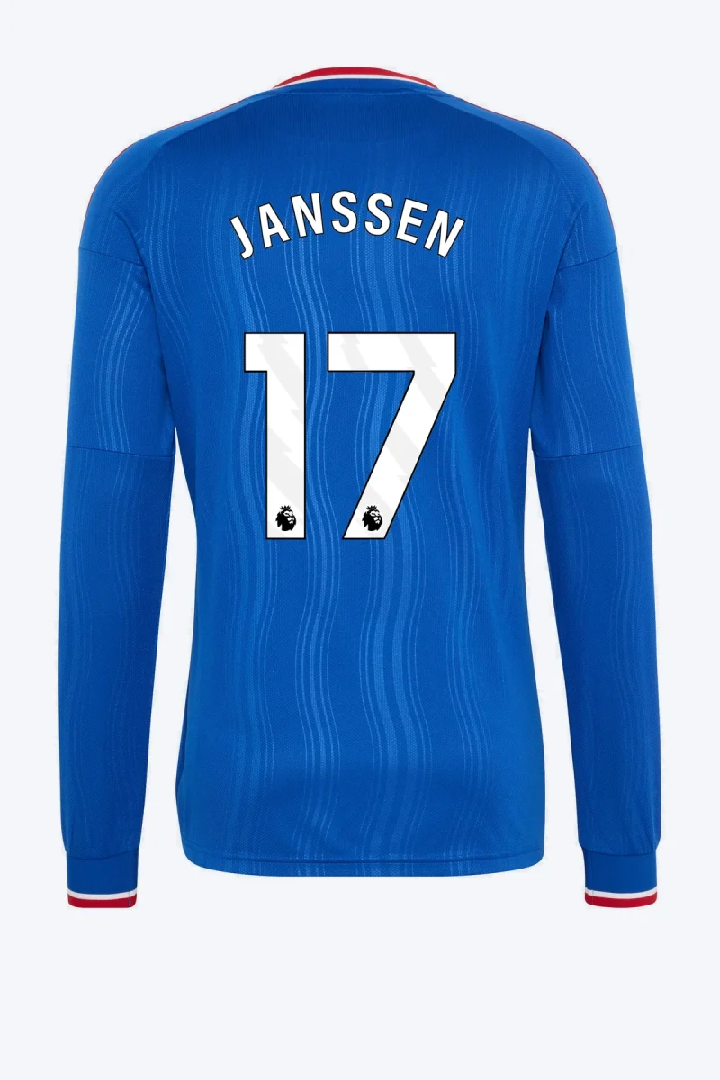 Janssen 17 Voetbalshirt - Manchester United 26/27 Uit Longsleeve