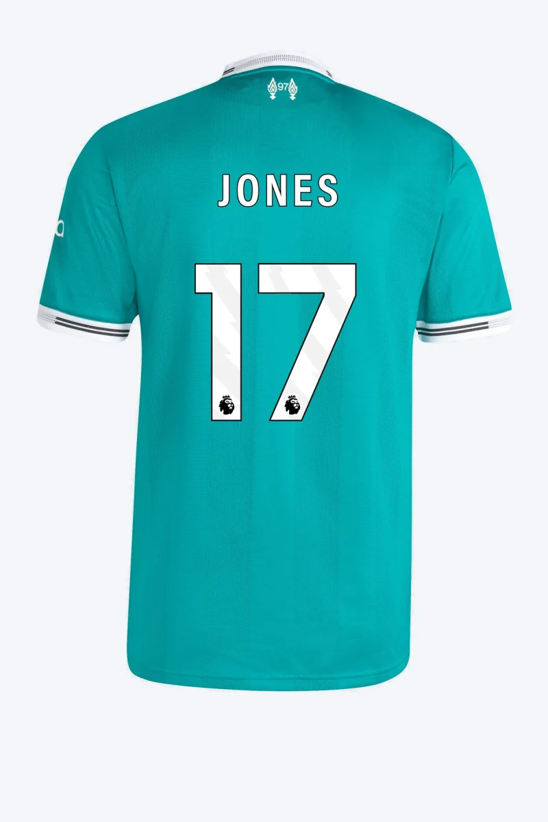 Jones 17 Voetbalshirt - Liverpool FC 25/26 Derde Authentic