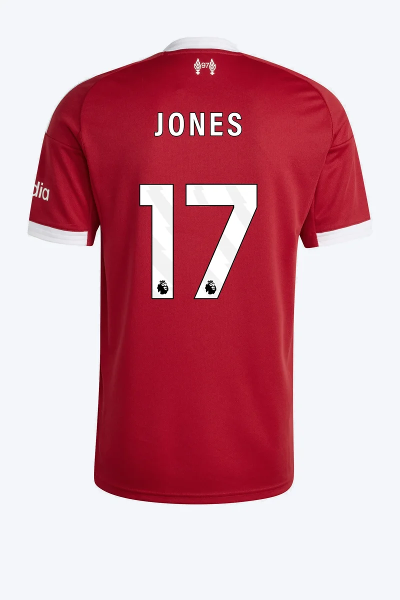Jones 17 Voetbalshirt - Liverpool FC 25/26 Thuis