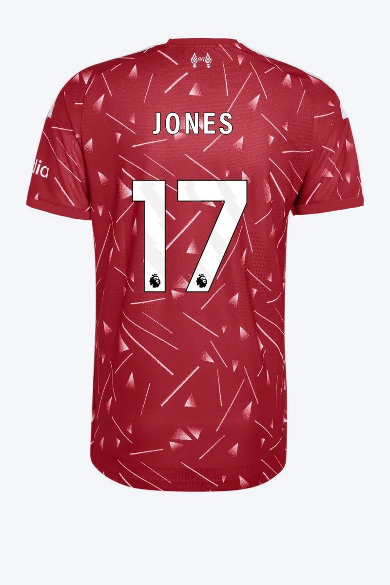 Jones 17 Voetbalshirt - Liverpool FC 26/27 Thuis Authentic