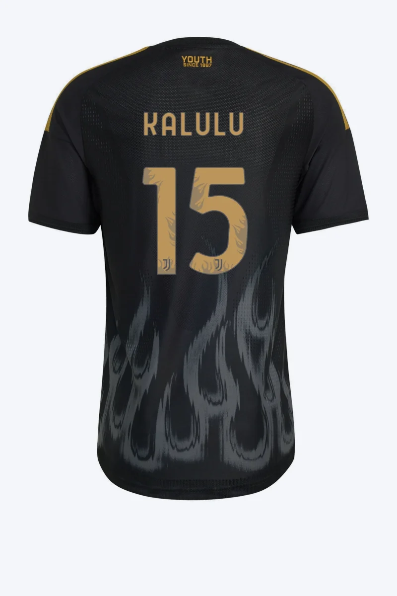 Kalulu 15 Voetbalshirt - Juventus 26/27 Derde Authentic