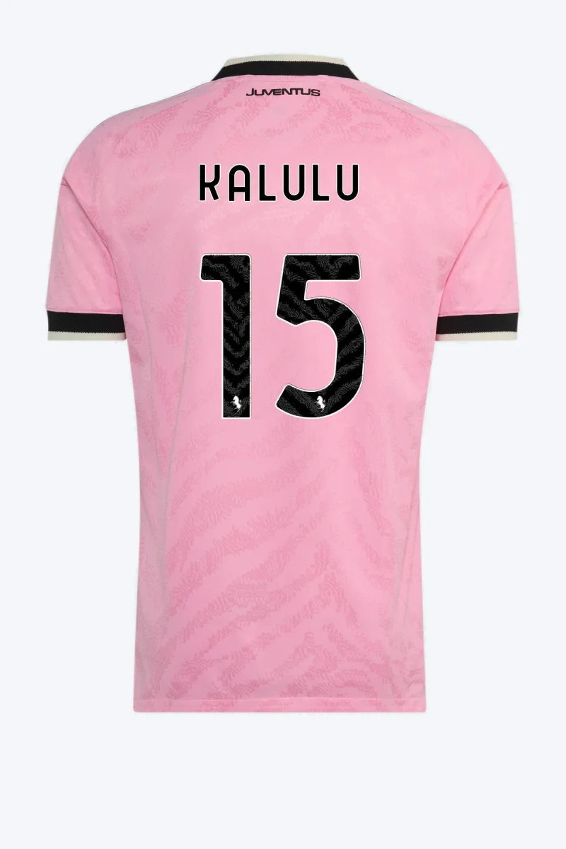 Kalulu 15 Voetbalshirt - Juventus 26/27 Uit Authentic