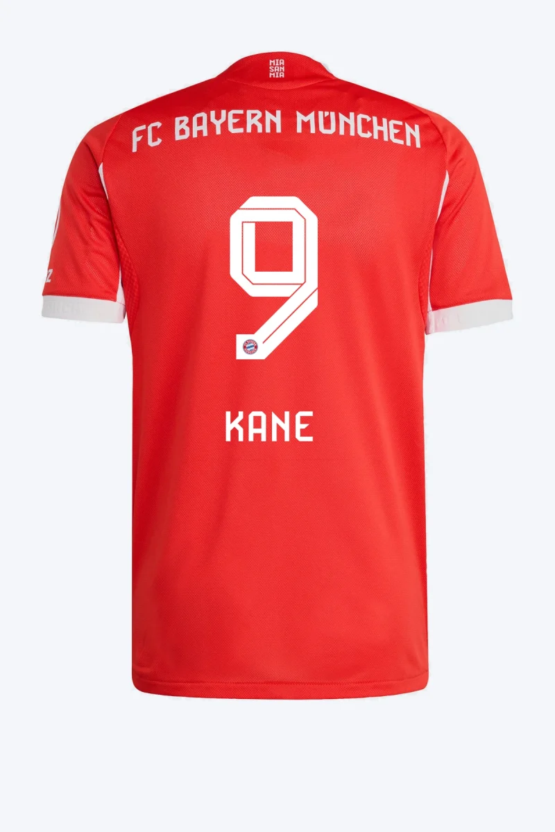 Kane 9 Voetbalshirt - FC Bayern 25/26 Thuis Authentic