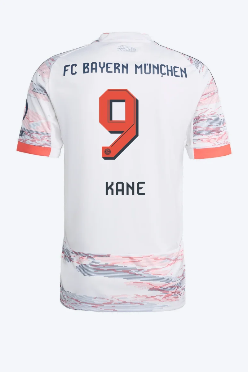 Kane 9 Voetbalshirt - FC Bayern 25/26 Uit
