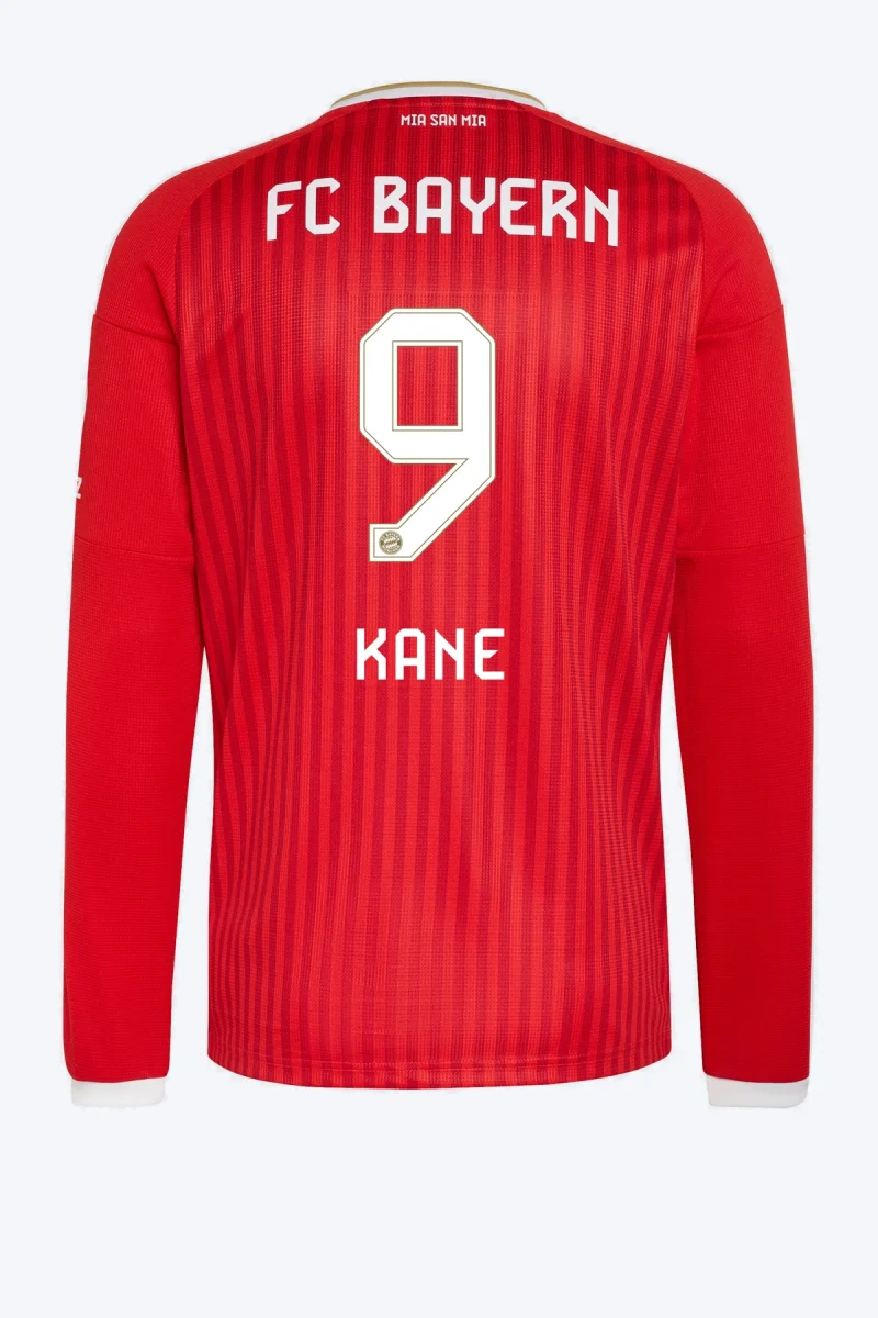 Kane 9 Voetbalshirt - FC Bayern 26/27 Thuis Lange Mouw