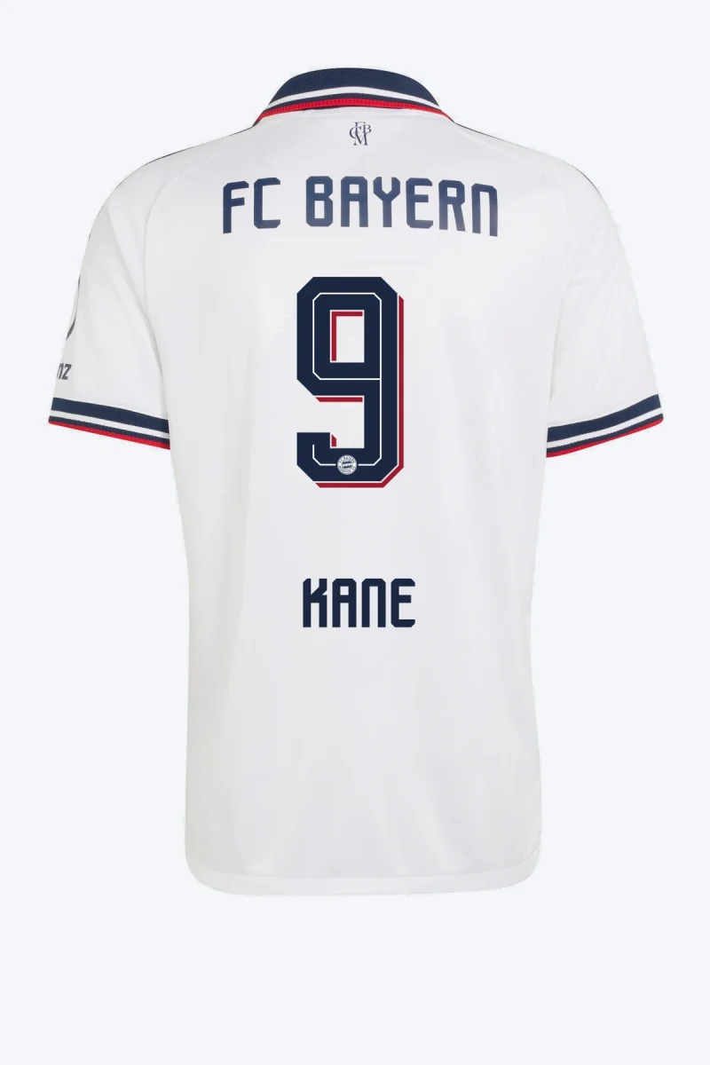 Kane 9 Voetbalshirt - FC Bayern 26/27 Uit Authentic