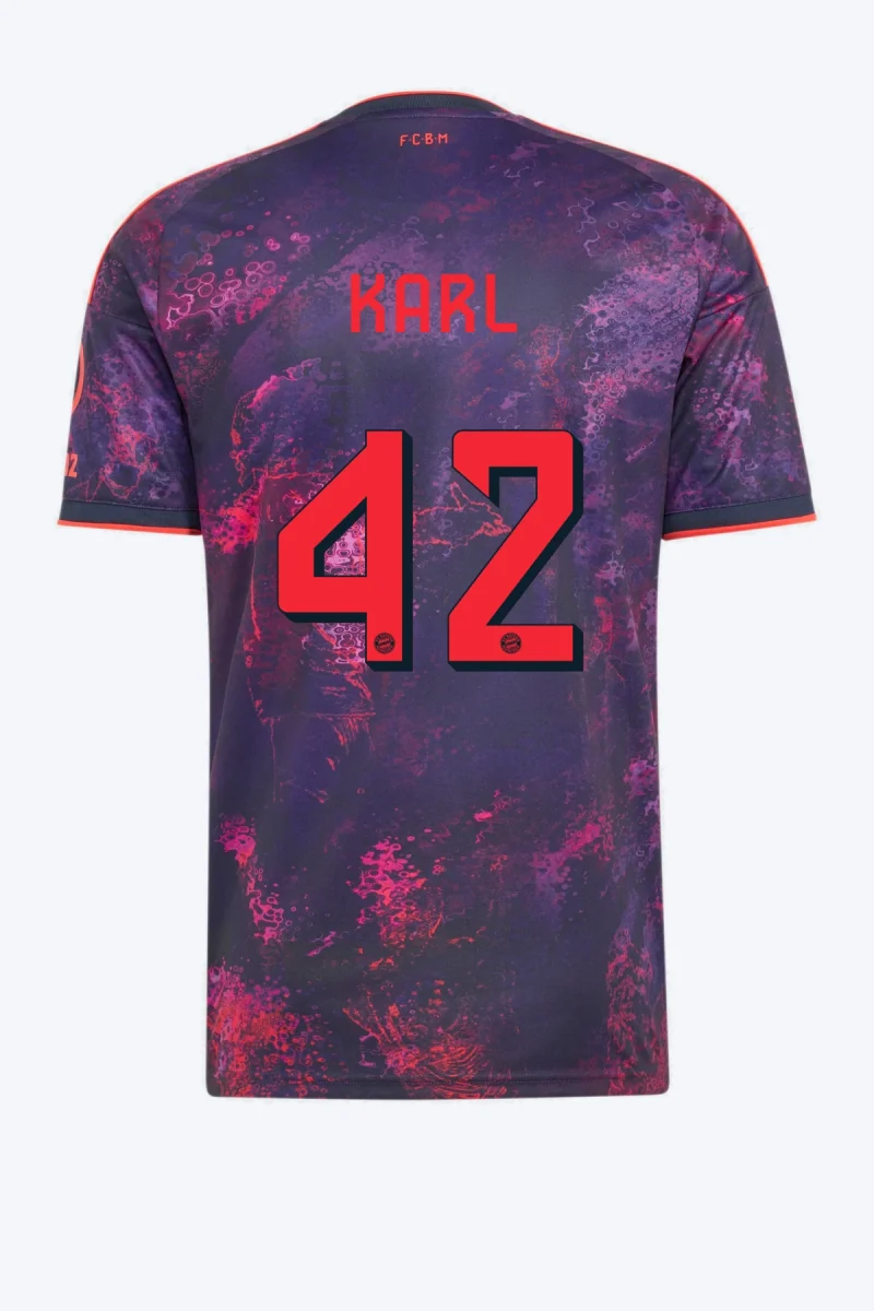 Karl 42 Voetbalshirt - FC Bayern 26/27 Derde