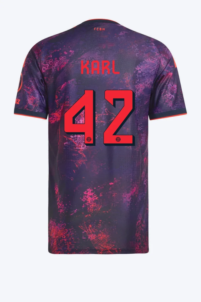 Karl 42 Voetbalshirt - FC Bayern 26/27 Derde Authentic