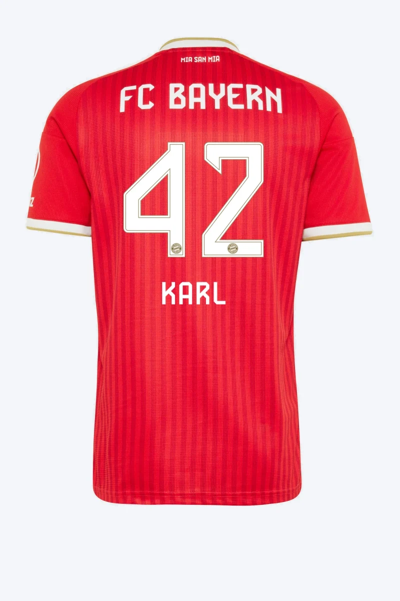 Karl 42 Voetbalshirt - FC Bayern 26/27 Thuis