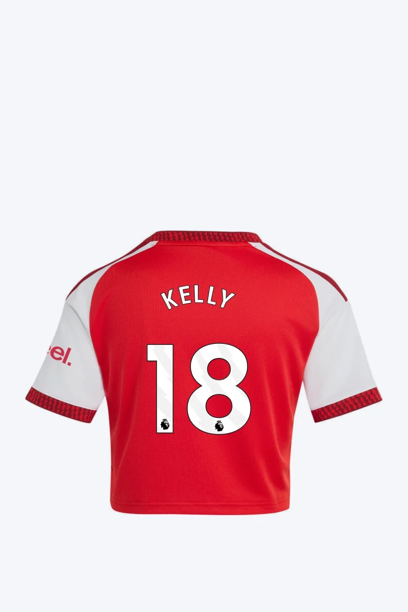 Kelly 18 Voetbalshirt - Arsenal FC 26/27 Thuis Cropped