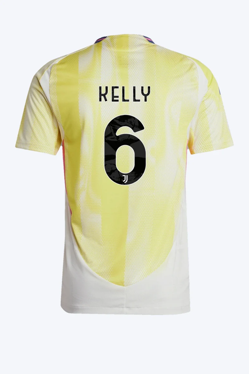 Kelly 6 Voetbalshirt - Juventus 24/25 Uit Authentic