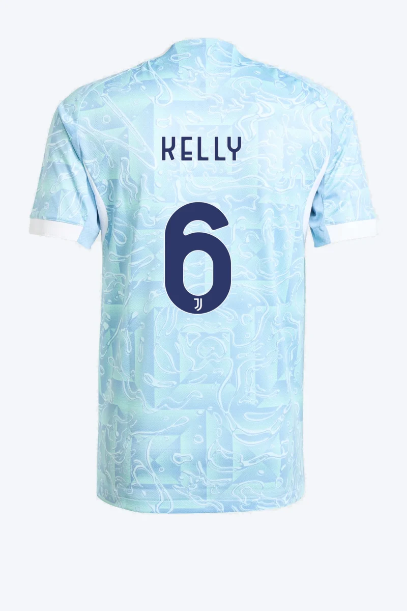 Kelly 6 Voetbalshirt - Juventus 25/26 Uit Authentic