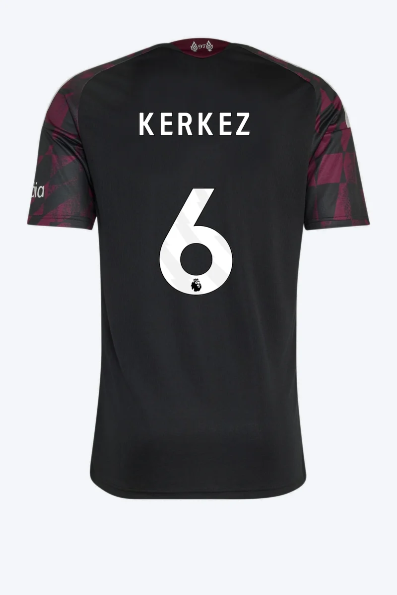 Kerkez 6 Voetbalshirt - Liverpool FC 26/27 Derde