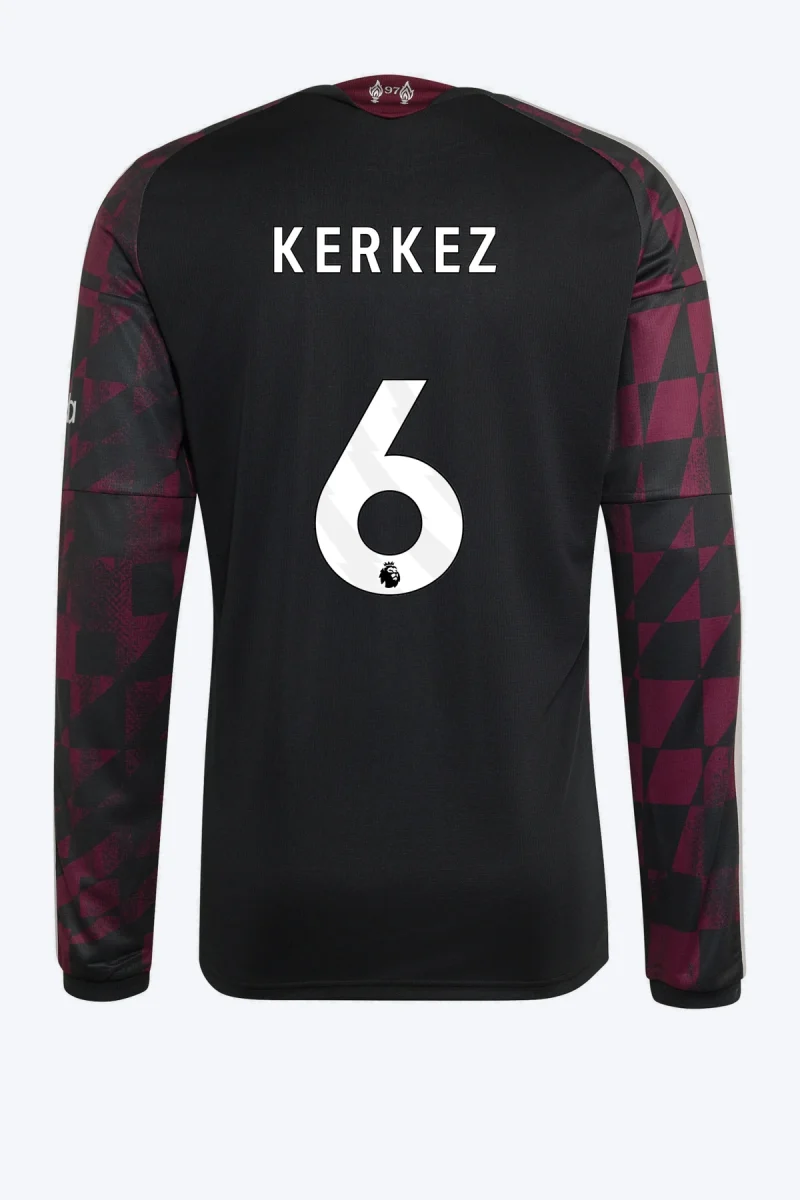 Kerkez 6 Voetbalshirt - Liverpool FC 26/27 Derde Longsleeve