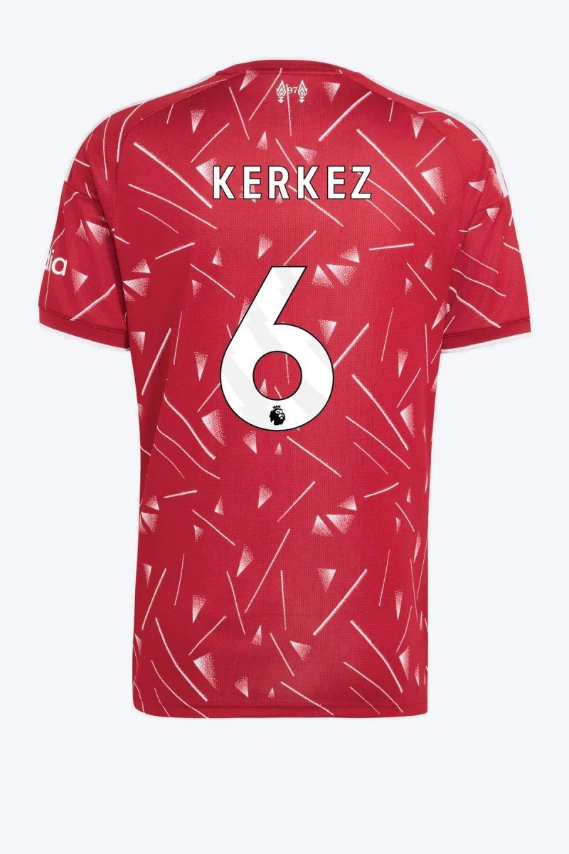 Kerkez 6 Voetbalshirt - Liverpool FC 26/27 Thuis