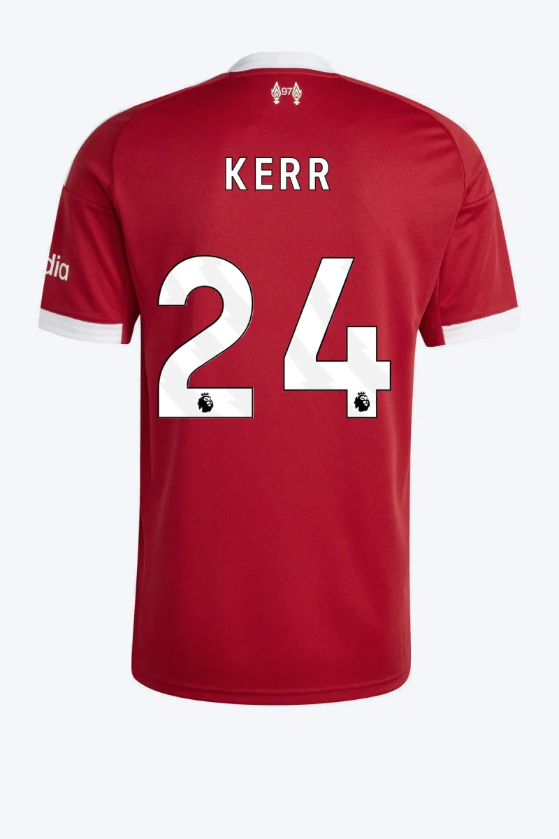 Kerr 24 Voetbalshirt - Liverpool FC 25/26 Thuis
