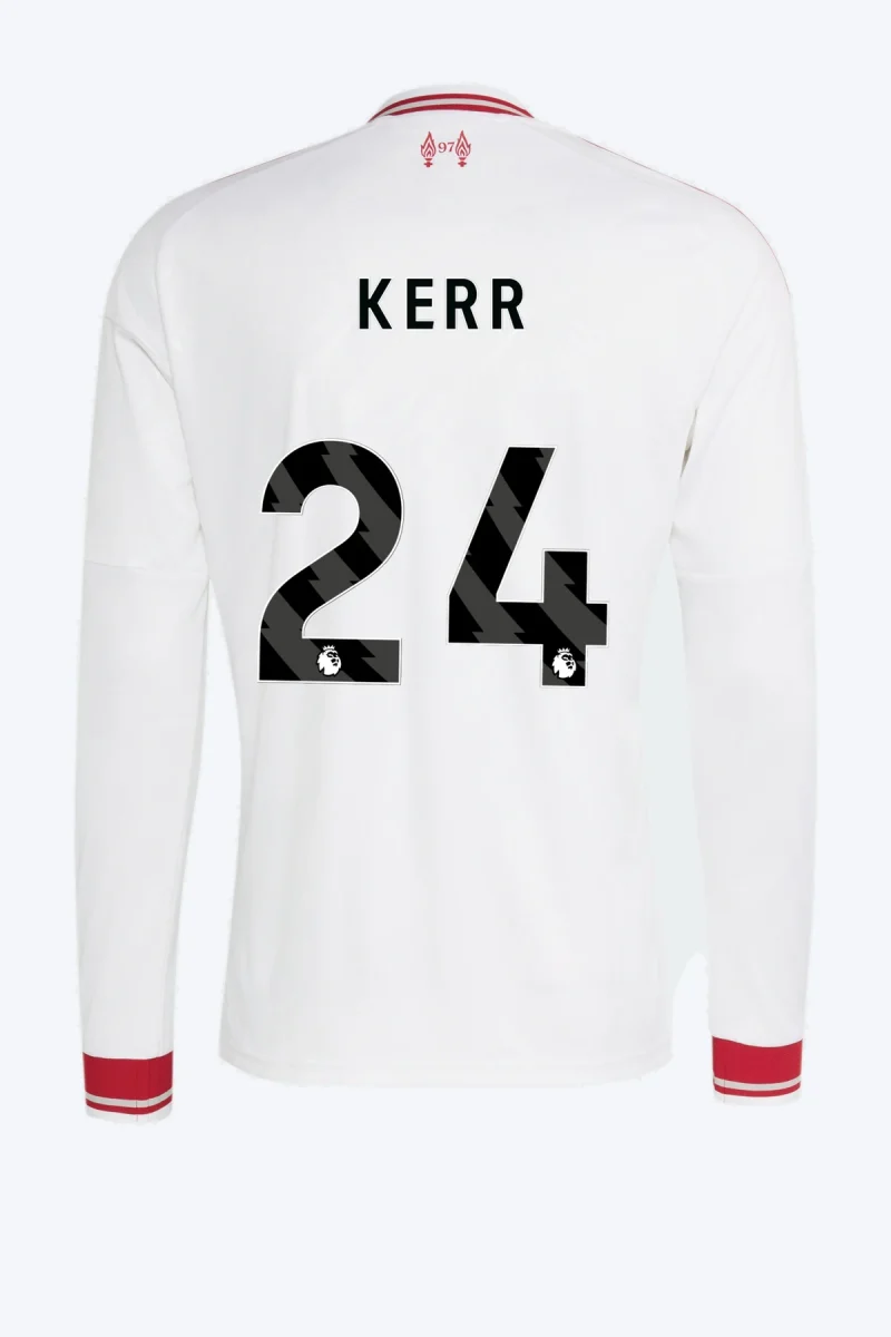 Kerr 24 Voetbalshirt - Liverpool FC 26/27 Uit Longsleeve