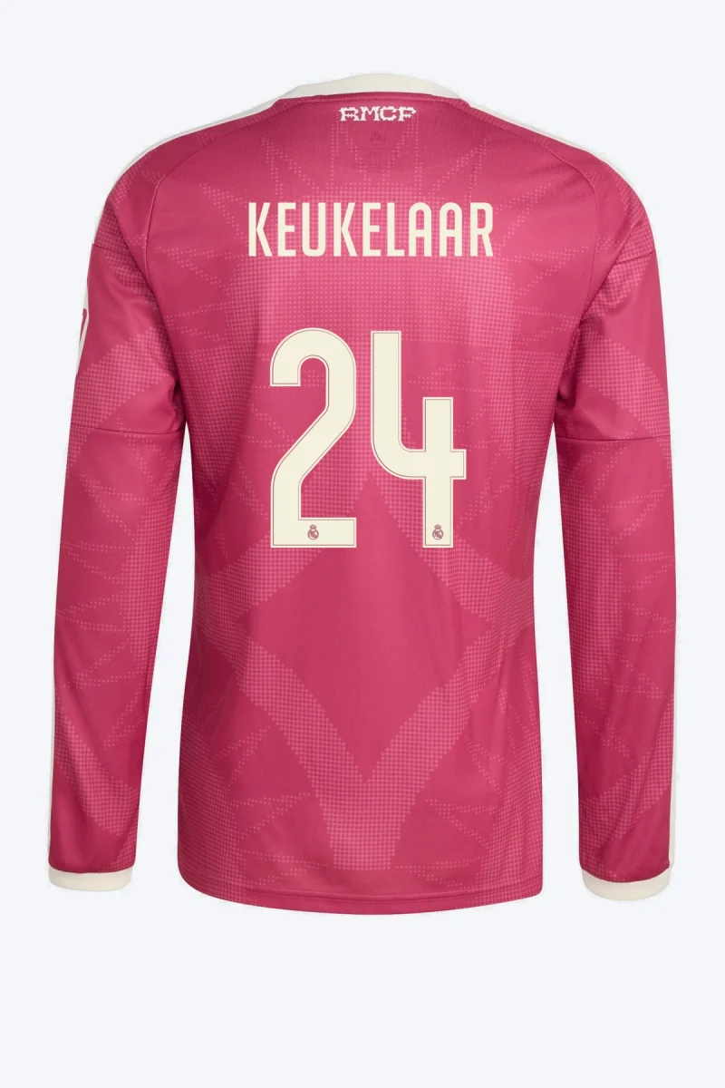 Keukelaar 24 Voetbalshirt - Real Madrid 26/27 Derde Lange Mouw