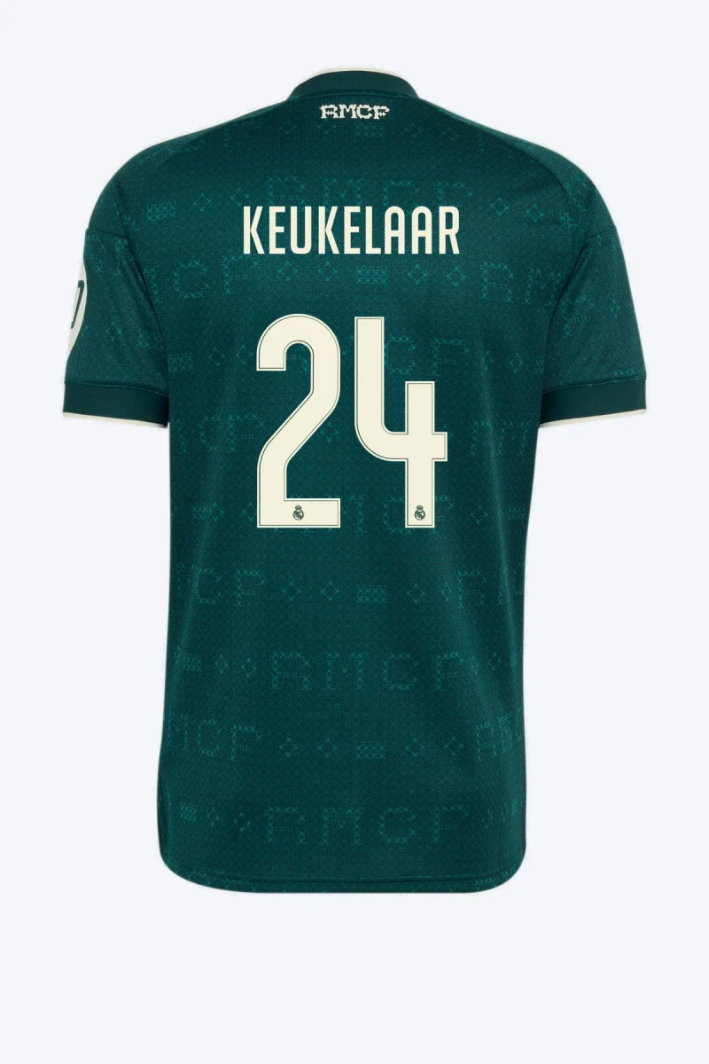 Keukelaar 24 Voetbalshirt - Real Madrid 26/27 Uit