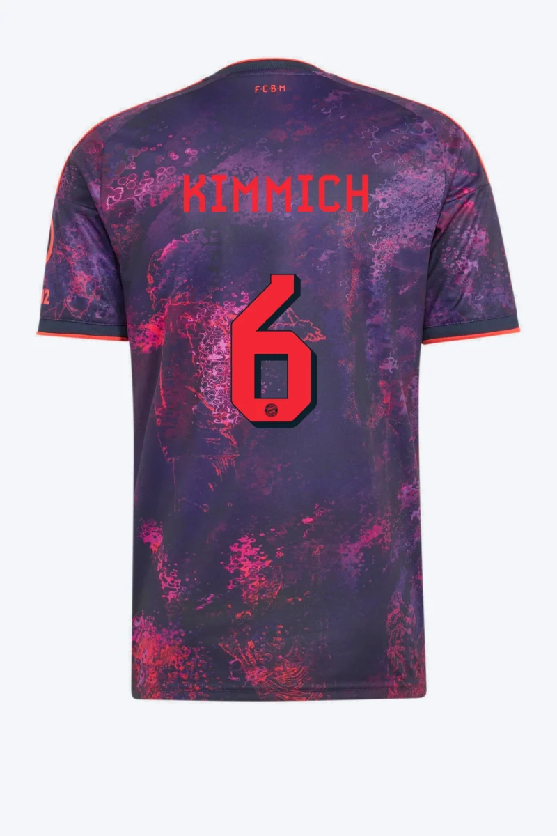 Kimmich 6 Voetbalshirt - FC Bayern 26/27 Derde