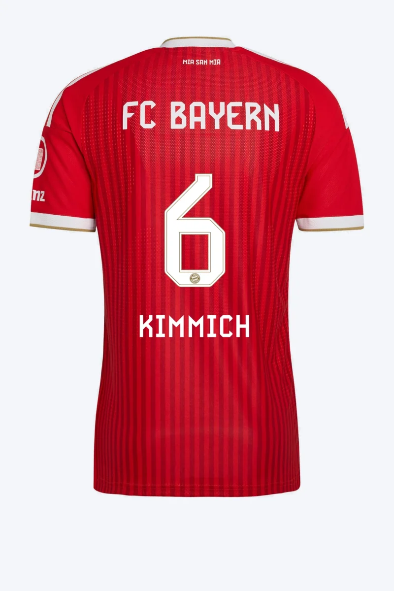 Kimmich 6 Voetbalshirt - FC Bayern 26/27 Thuis Authentic
