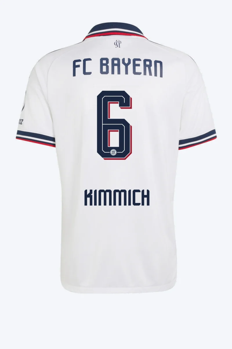 Kimmich 6 Voetbalshirt - FC Bayern 26/27 Uit Authentic