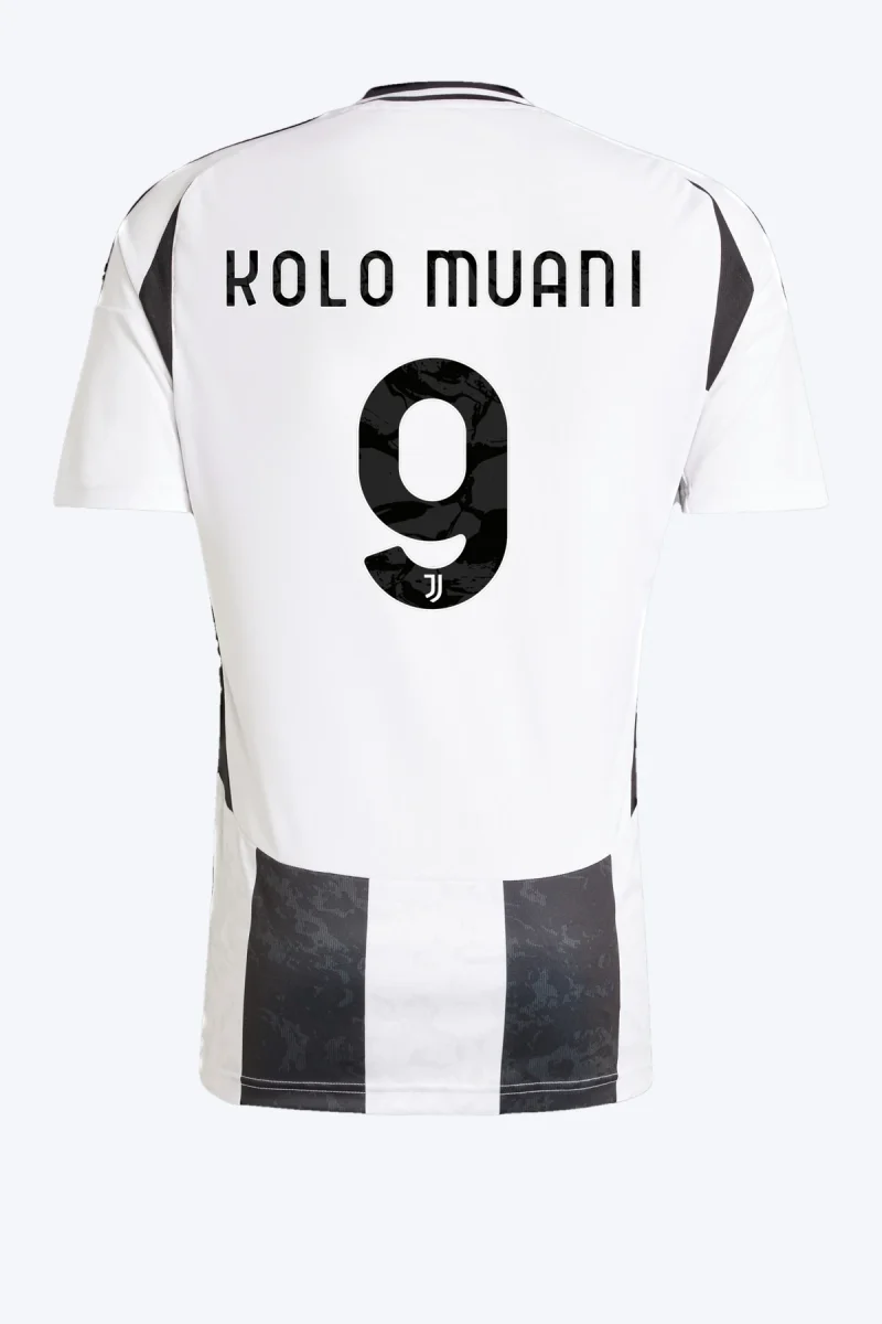 Kolo Muani 9 Voetbalshirt - Juventus 24/25 Thuis