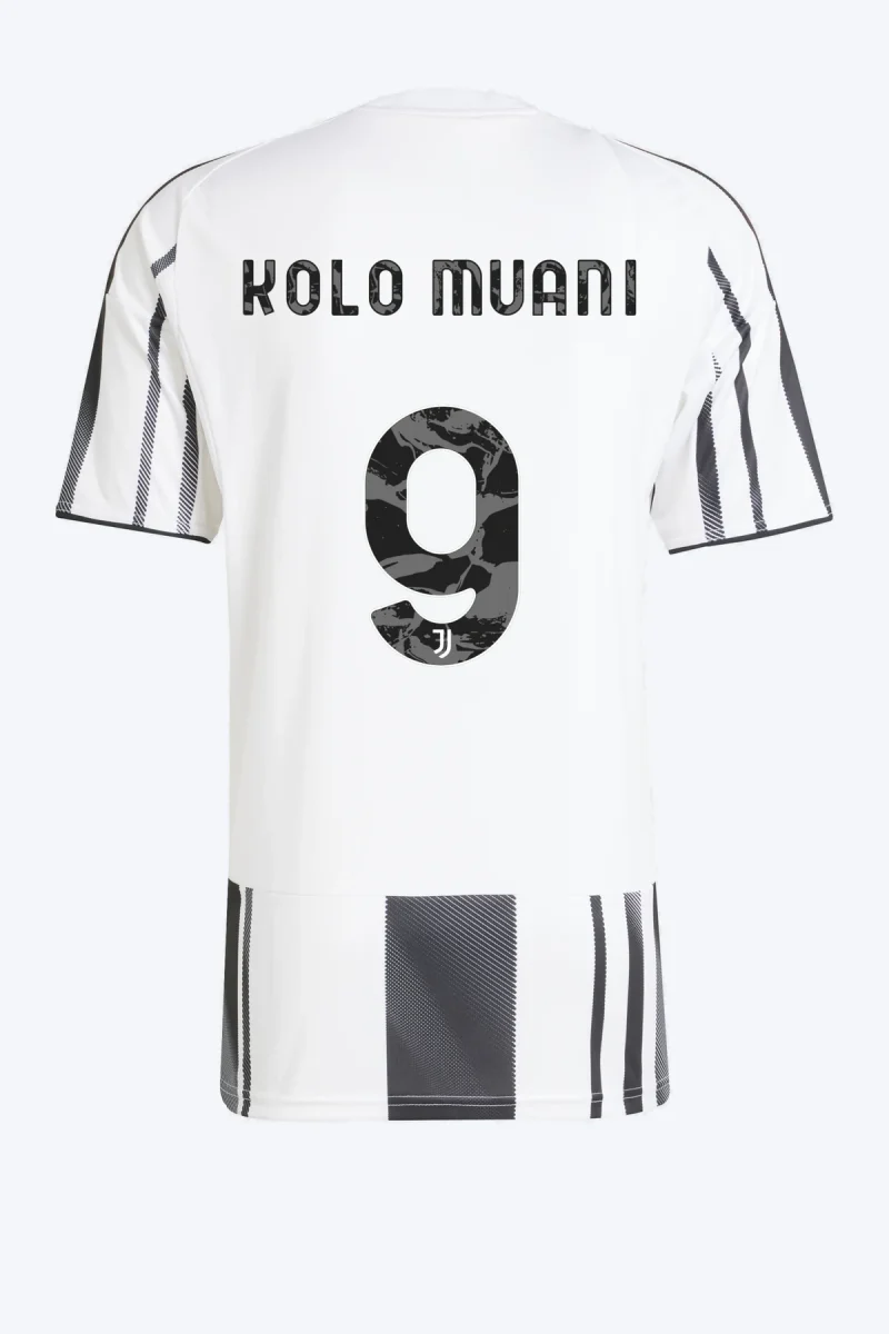 Kolo Muani 9 Voetbalshirt - Juventus 25/26 Thuis