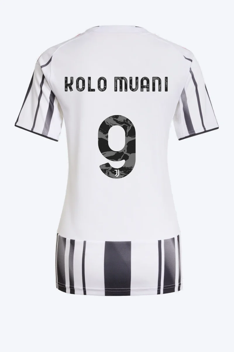Kolo Muani 9 Voetbalshirt - Juventus 25/26 Thuis