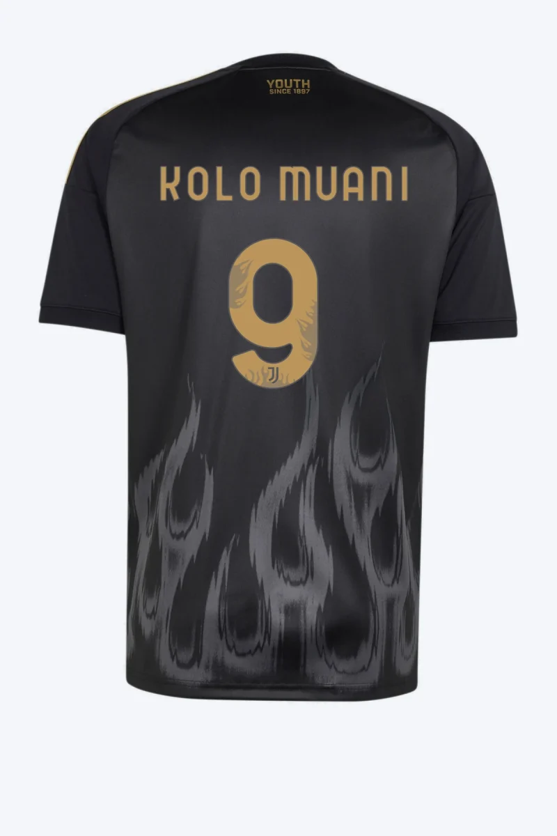 Kolo Muani 9 Voetbalshirt - Juventus 26/27 Derde