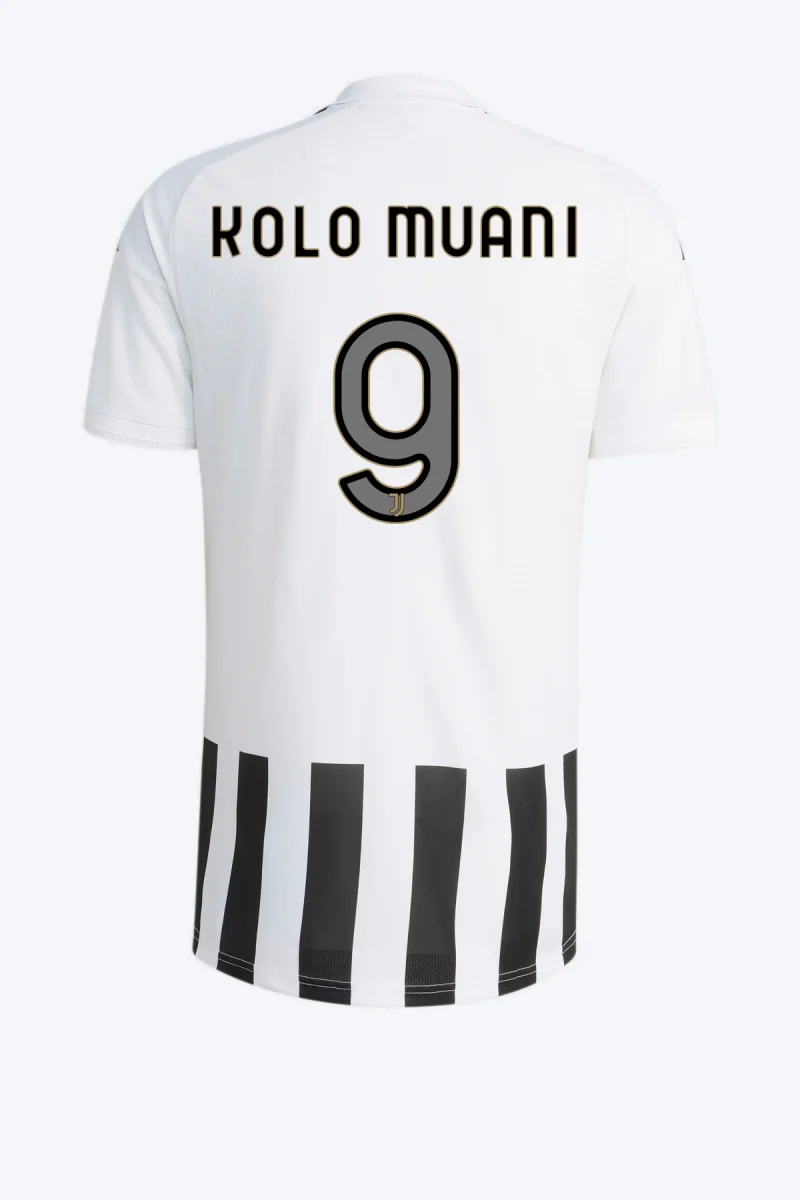 Kolo Muani 9 Voetbalshirt - Juventus 26/27 Thuis Authentic