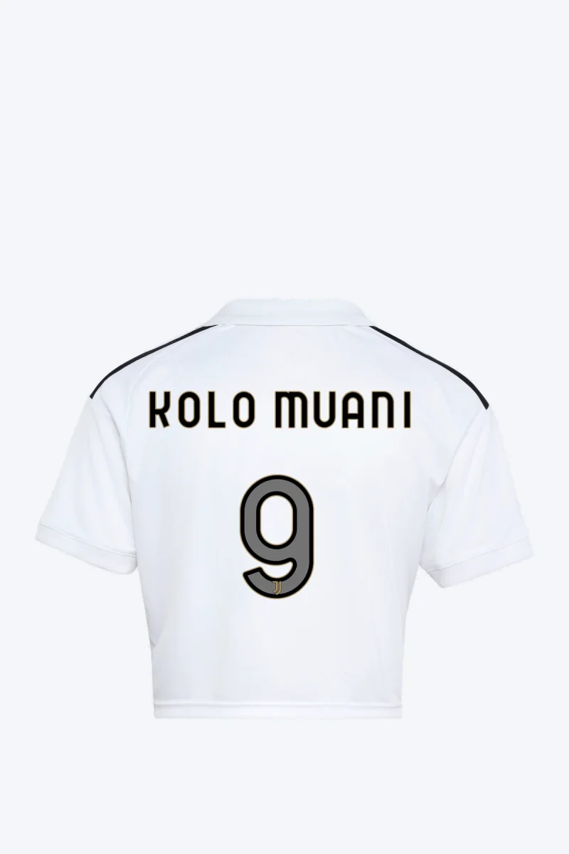 Kolo Muani 9 Voetbalshirt - Juventus 26/27 Thuis Cropped
