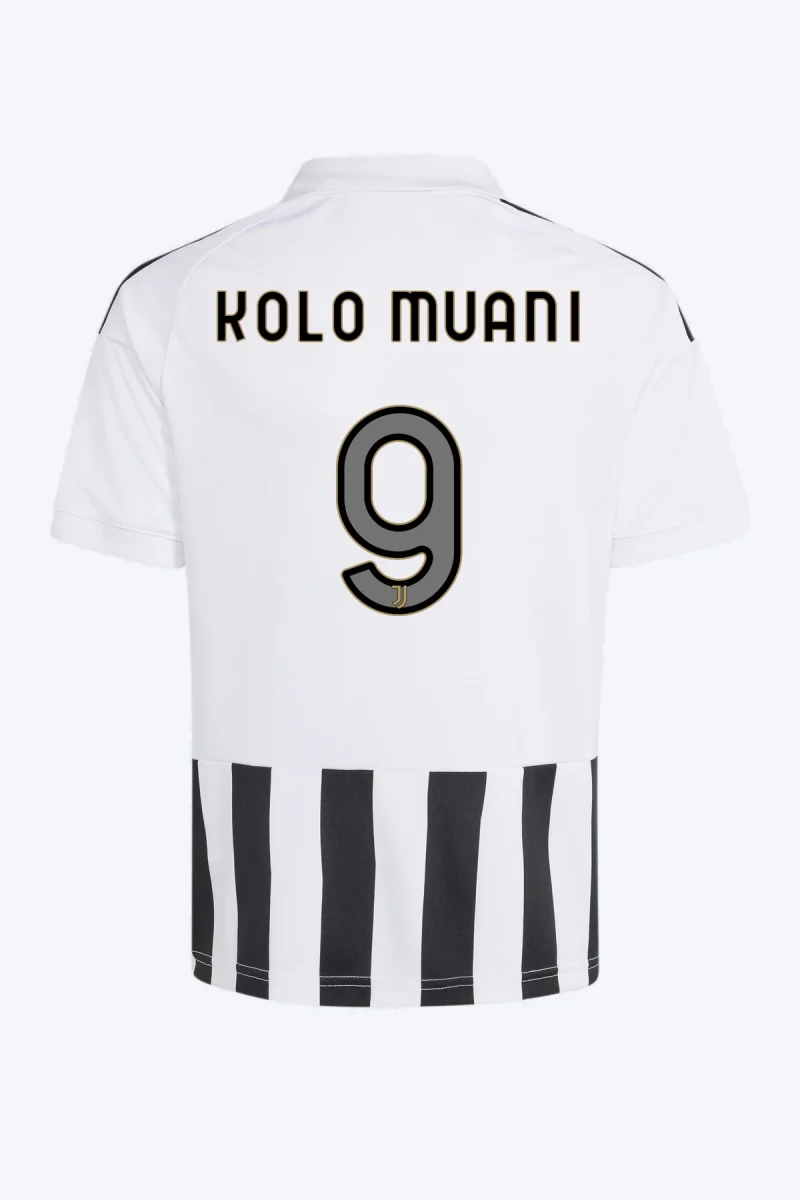 Kolo Muani 9 Voetbalshirt - Juventus 26/27 Thuis Kids