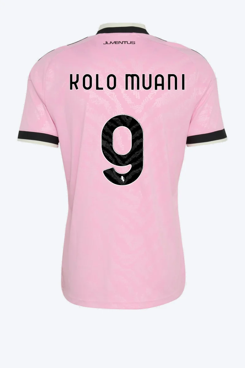 Kolo Muani 9 Voetbalshirt - Juventus 26/27 Uit