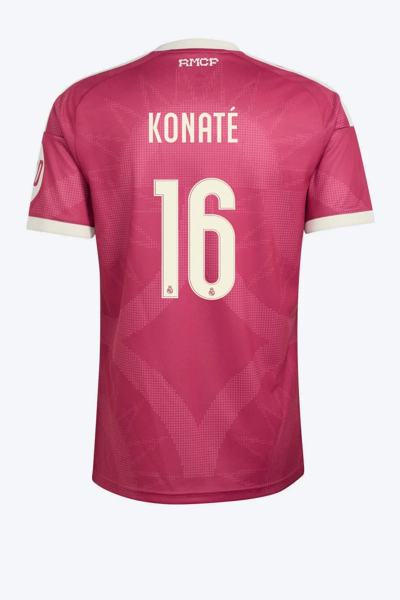 Konaté 16 Voetbalshirt - Real Madrid 26/27 Derde