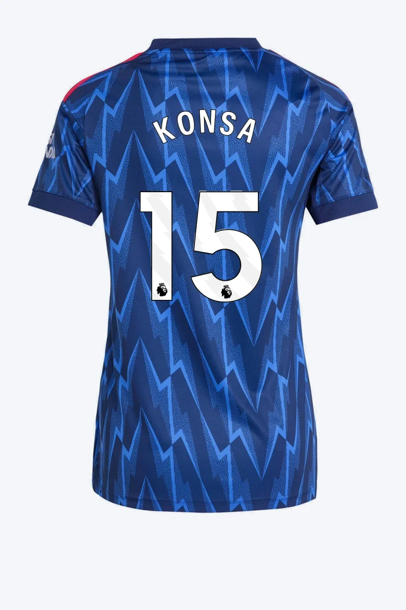 Konsa 15 Voetbalshirt - Arsenal 25/26 Uit