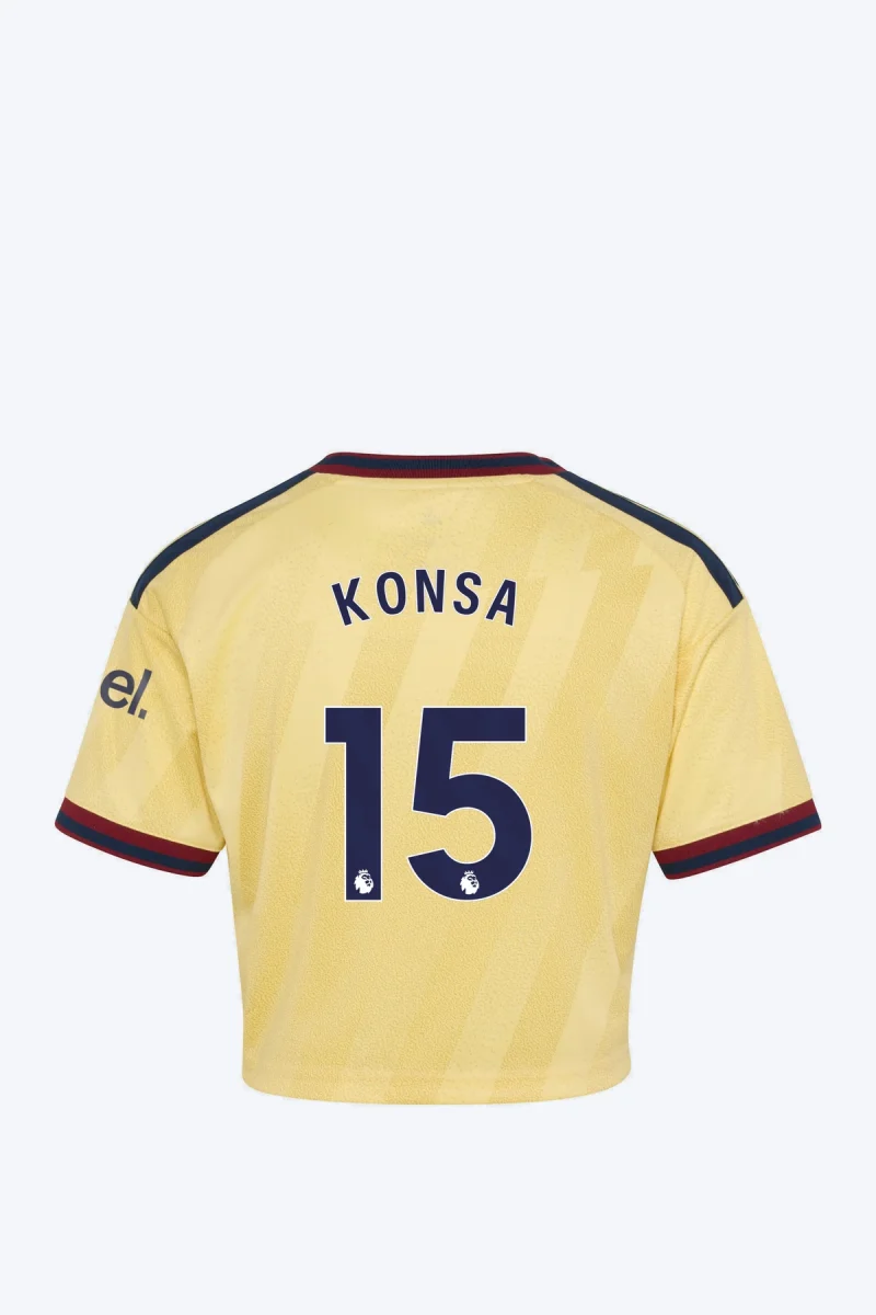 Konsa 15 Voetbalshirt - Arsenal FC 26/27 Derde Cropped