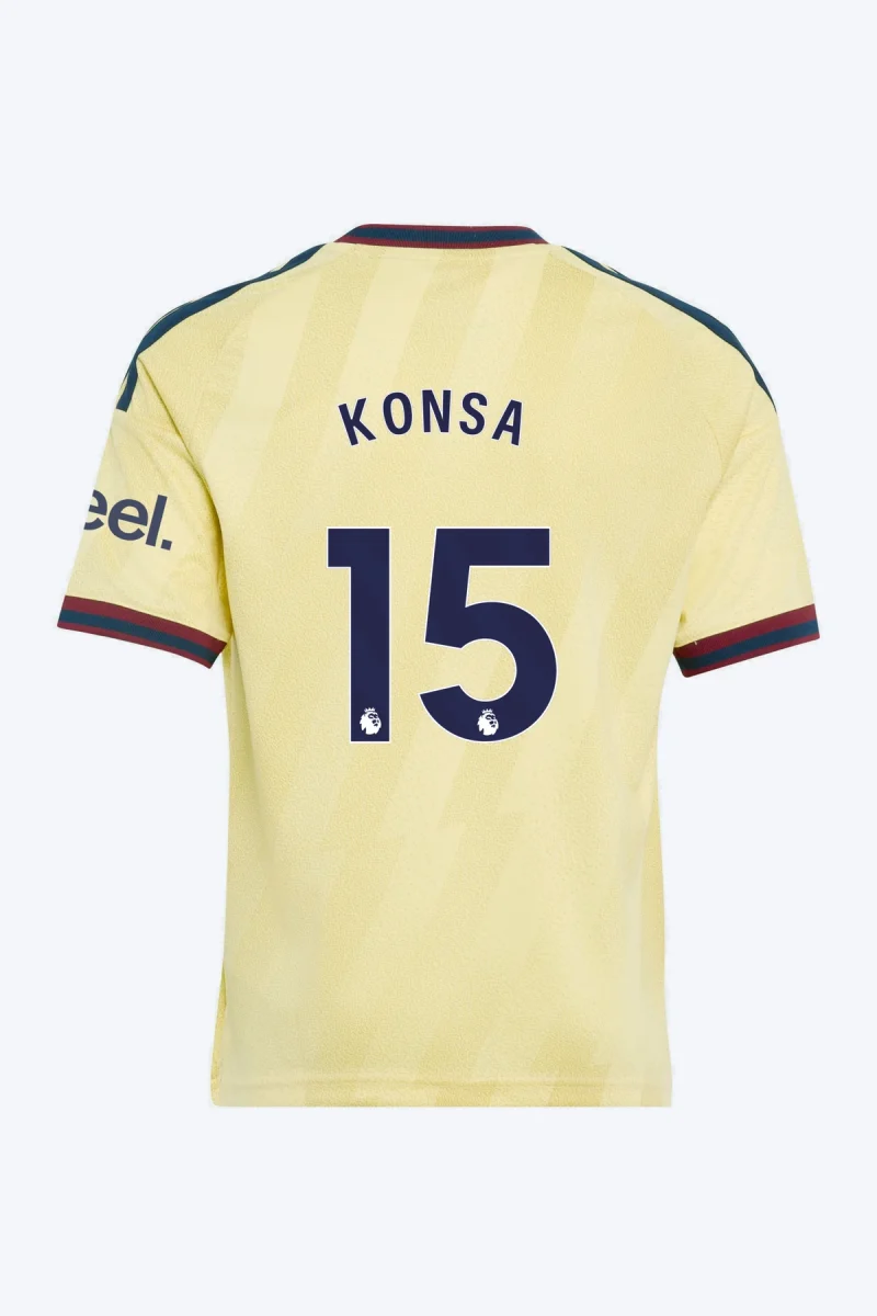 Konsa 15 Voetbalshirt - Arsenal FC 26/27 Derde Kids