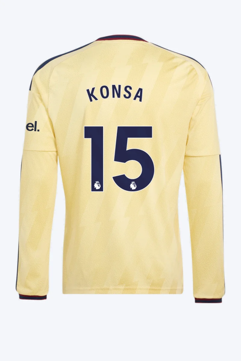 Konsa 15 Voetbalshirt - Arsenal FC 26/27 Derde Longsleeve