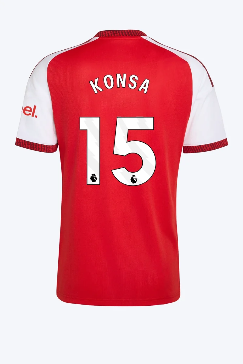 Konsa 15 Voetbalshirt - Arsenal FC 26/27 Thuis