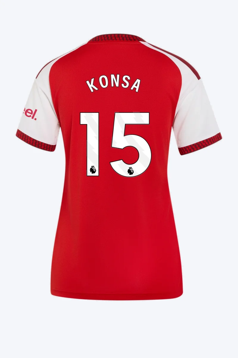 Konsa 15 Voetbalshirt - Arsenal FC 26/27 Thuis