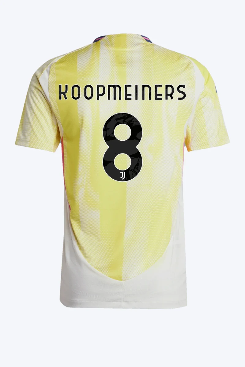 Koopmeiners 8 Voetbalshirt - Juventus 24/25 Uit Authentic