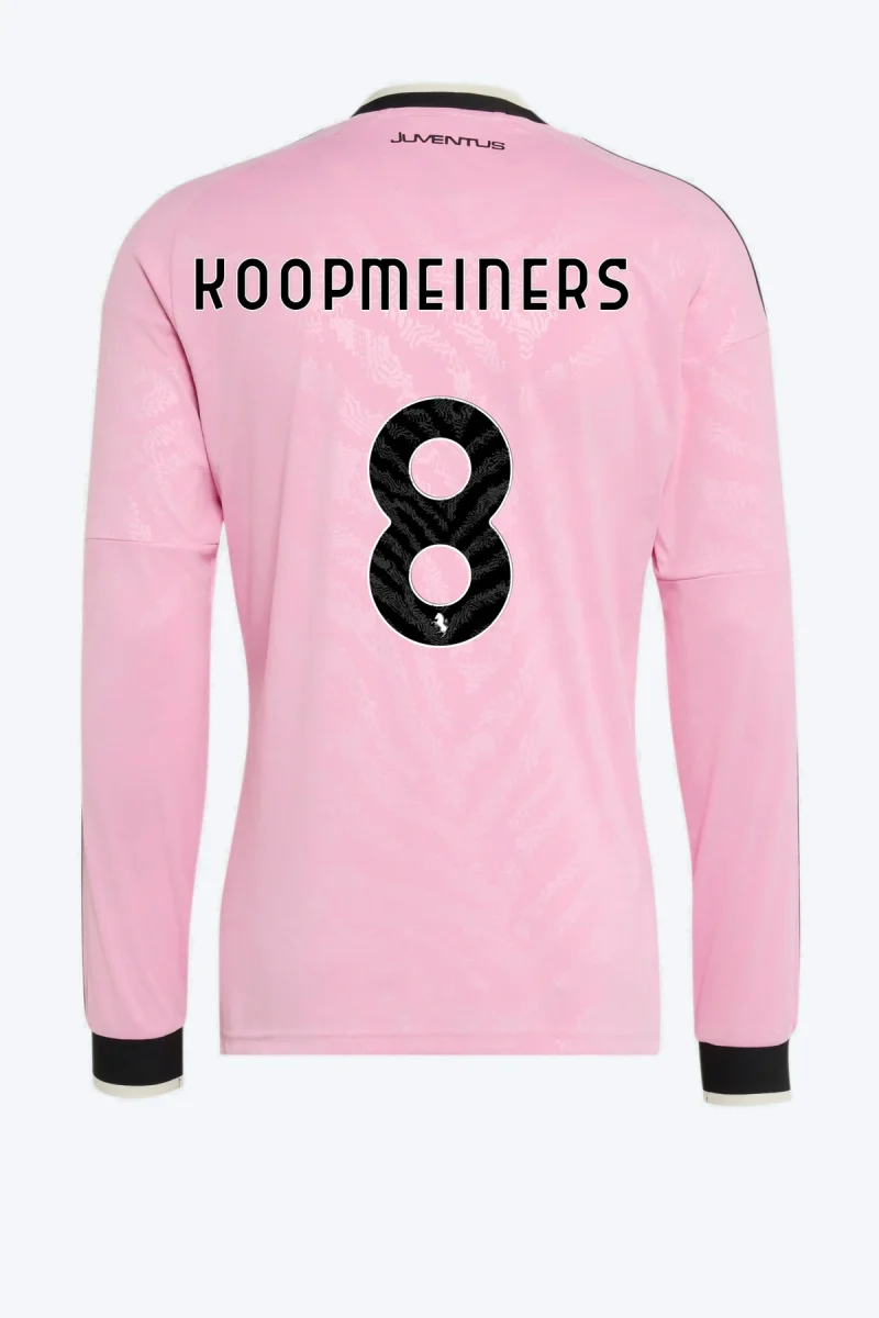 Koopmeiners 8 Voetbalshirt - Juventus 26/27 Uit Lange Mouw